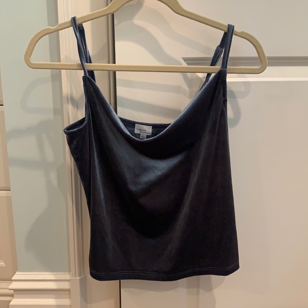 Blue madison & berkeley top